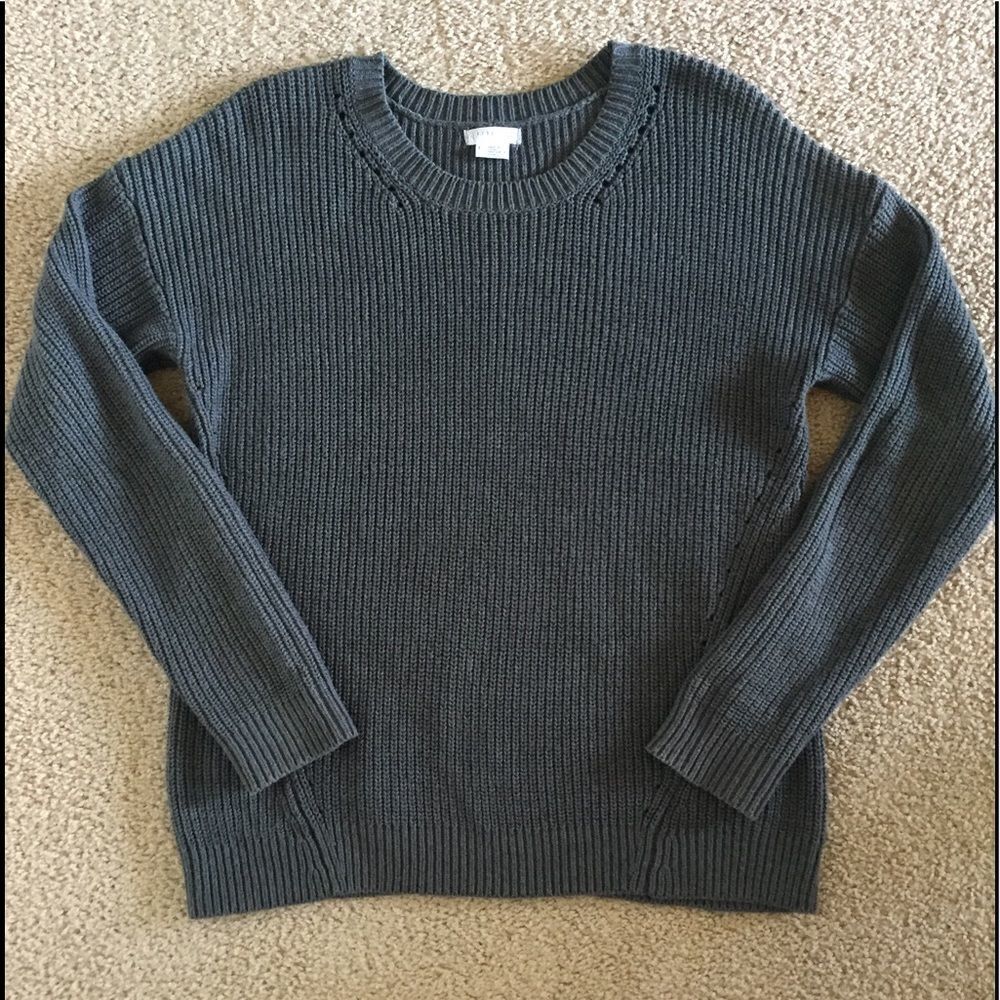 Urban Outfitters Cooperative Gray Knit Sweater